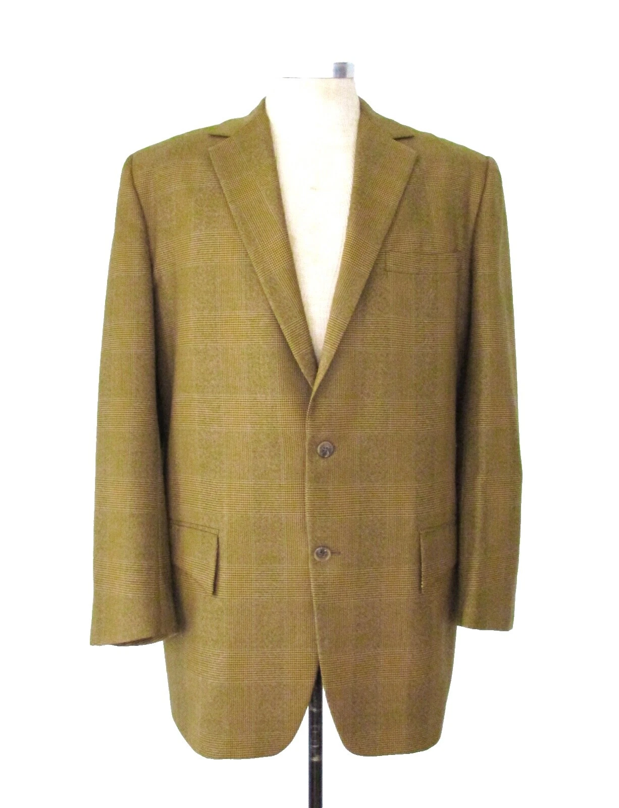 32 Inseam 100% Wool Vintage Suits for Men