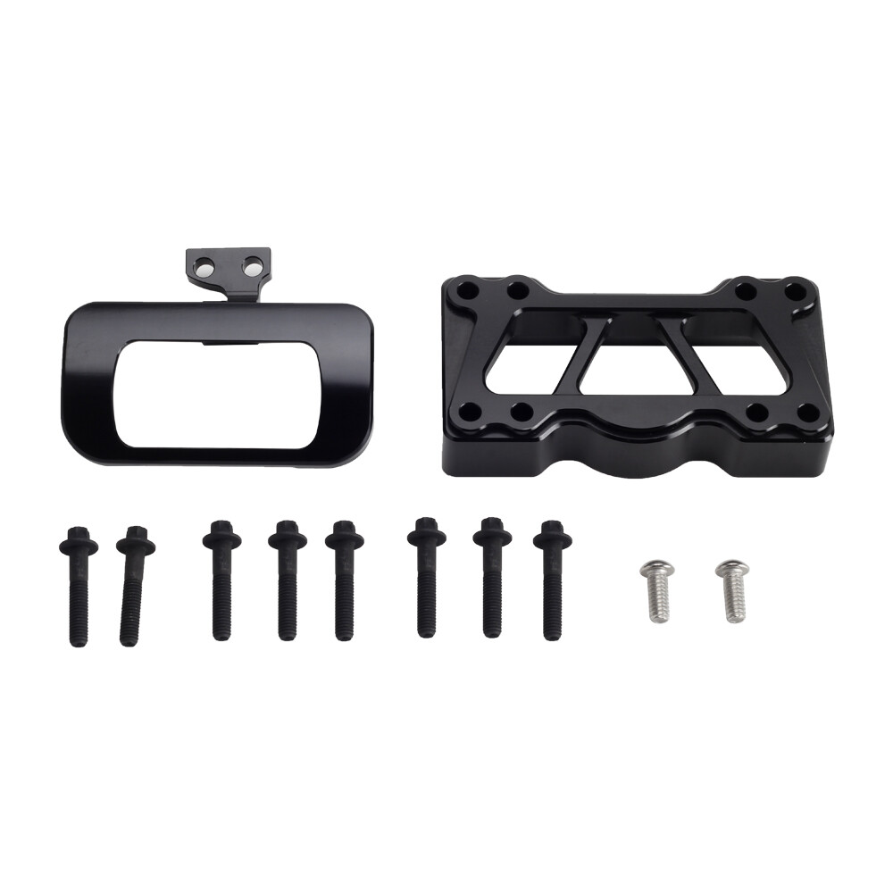 Club Style 1-1/8" Handlebar Riser & Gauge Mount for Harley M8 Softail 2018-2024