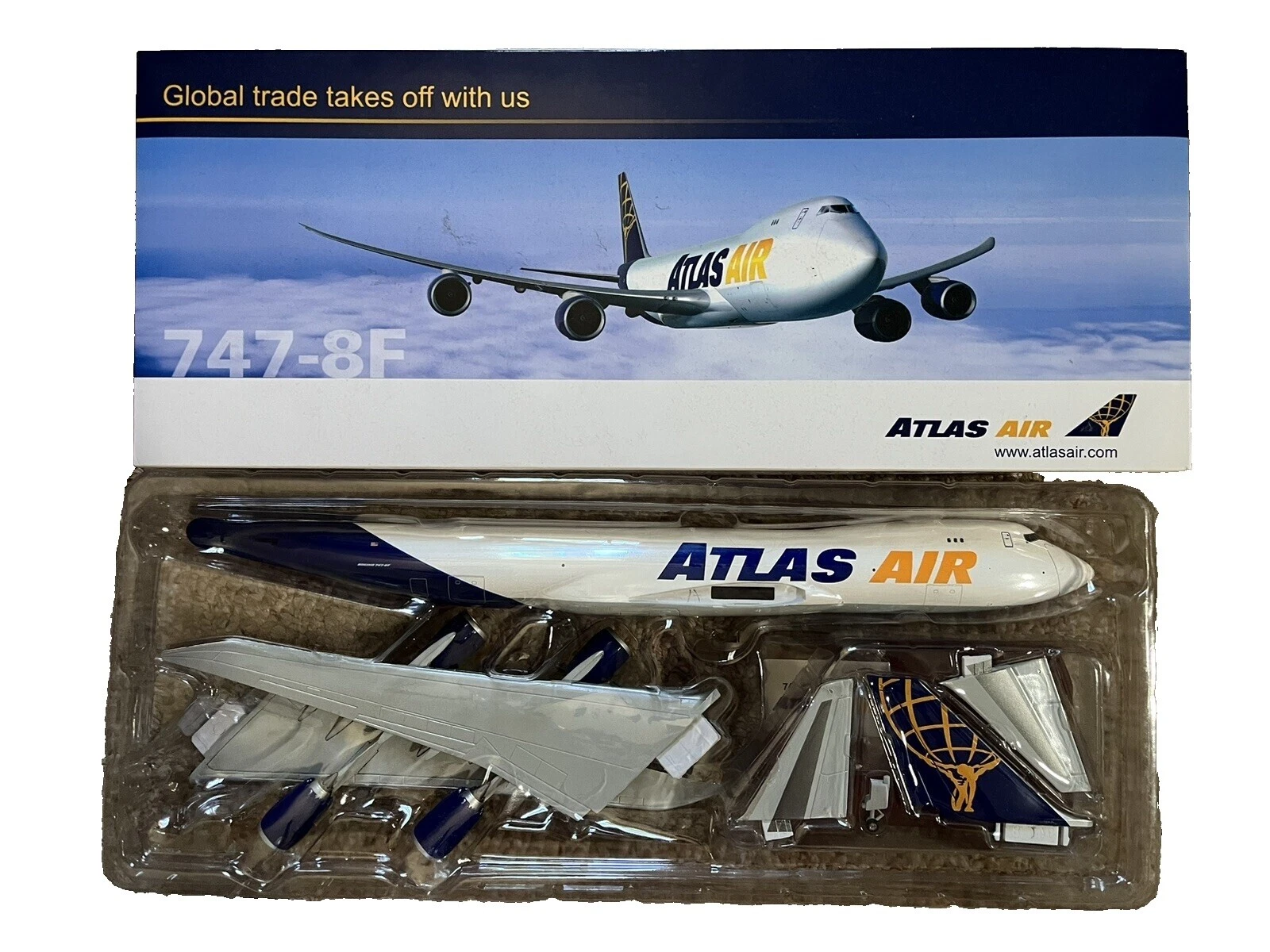Atlas Boeing aviones y naves espaciales Diecast contemporáneos
