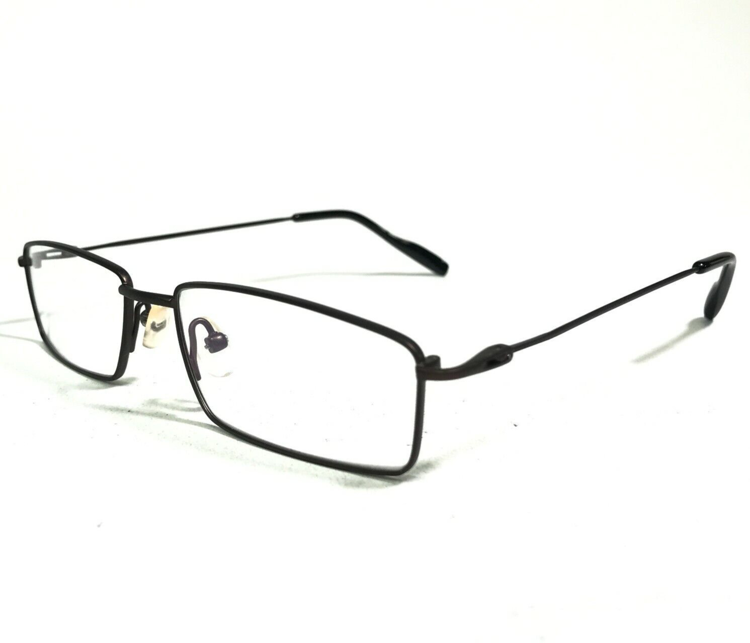 Оправа для очков Aston Martin Коричневая прямоугольная с проволочной оправой 53-17-130 14390₽