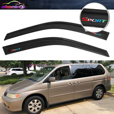 Fit For 99-04 Honda Odyssey Window Visor Smoke Guard Shade 2pcs W Rainbow Sport Fit For 99-04 Honda Odyssey Window Visor Smoke Guard Shade 2pcs W Rainbow Sport