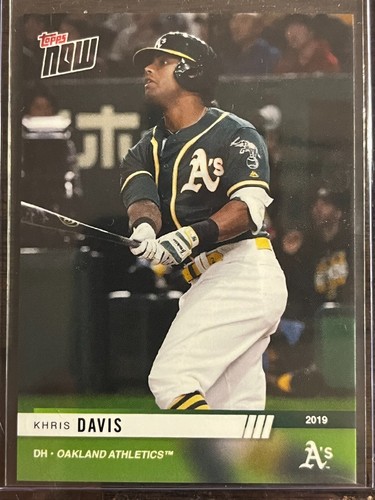 2019 Topps Now OD-181 Khris Davis