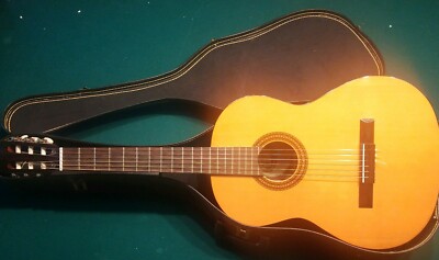 Vintage Lori Acoustic Guitar and Service RECEIPT band tour rock starter country 