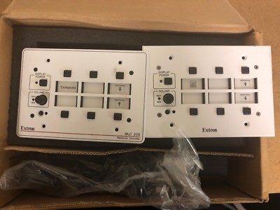 Extron MLC 206 MediaLink Controller White with SMB-3 Gang Surface Mount Box