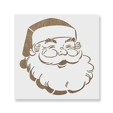 Santa Claus Stencil - Durable & Reusable Mylar Stencils