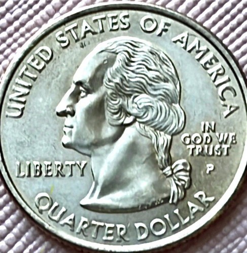 2000 P Washington Quarter South Carolina Error Coin~Strong Doubling - Picture 2 of 6