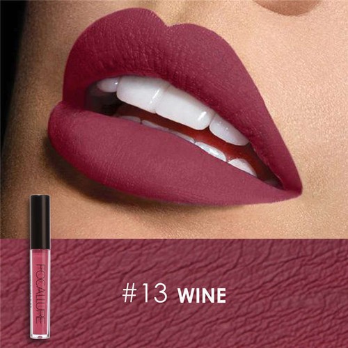 FOCALLURE 58 Colors Matte Liquid Lipstick Lip Gloss Makeup - Picture 35 of 86