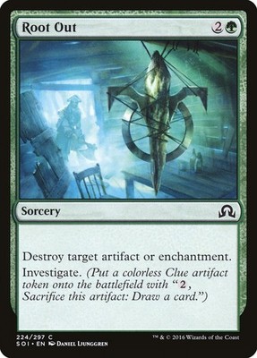 Root Out (224) Shadows over Innistrad SOI MTG Magic