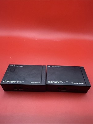 KANEXPRO HD EXTENDER RECIEVER And Transmitter BLACK HDEXT50M