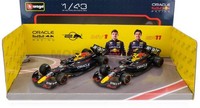 Burago BU38173-SET RED Bull SET F1 2X RB20 Team Oracle RED Bull Racing N 1 Welt