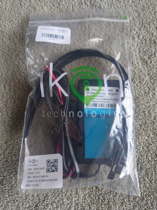 IKON-EN400T GPS vehicle tracking device.