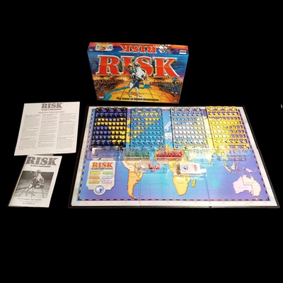 #ad #ad 1998 Risk Board Game by Parker Brothers Complete in Very Good Condition $26.95