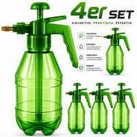 4 DrucksprüHer PumpsprüHer HandsprüHer Gartenspritze SprüHflasche Unkraut GrüN