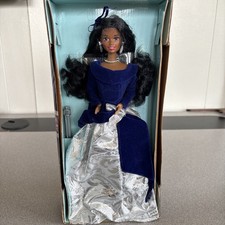 NEW Avon Winter Velvet African American Barbie Doll Special Edition Mattel 1995