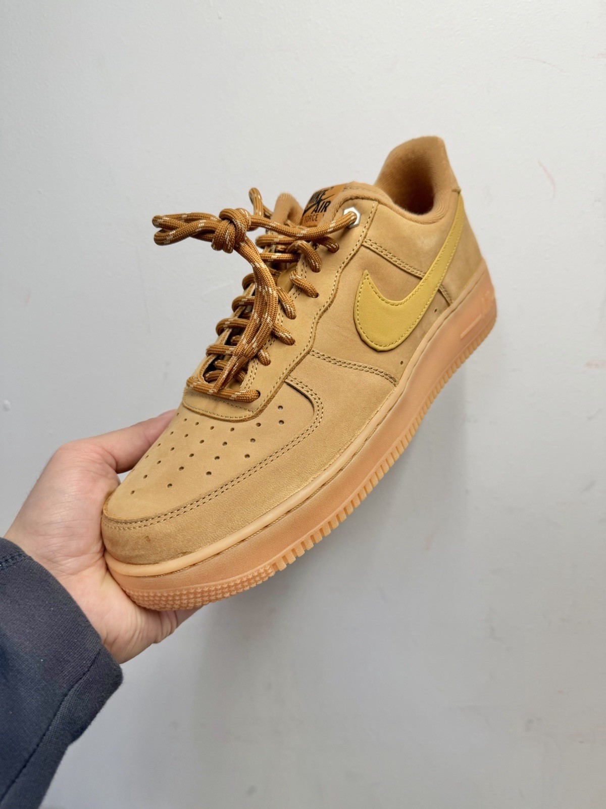 Nike Air Force 1 Low Flax Wheat CJ9179-200 Men's Size 11