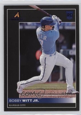 2022 Panini Chronicles Pinnacle Purple 4/25 Bobby Witt Jr #11 Rookie RC 06ob