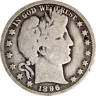 1896-O Barber Half Dollar