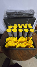 DryBar The Roller Club Curling Hot Rollers w/ Clips  Travel Case 900-3895-4