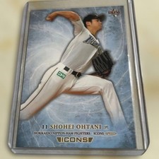 Shohei Ohtani BBM 2016 ICONS Japanese Baseball Card Dodgers 【U.S./DDP】