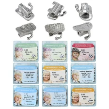 Dental Orthodontic Buccal Tube Molar Tubes Roth MBT 0.022 Convertible Monoblock