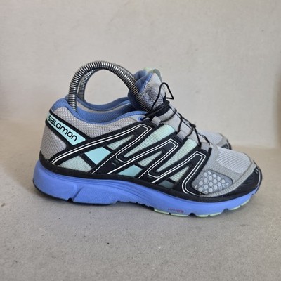 SALOMON X-MISSION 2 DAMEN MESH CAMPING SNEAKER GRAU/SCHWARZ GRÖßE UK5 EU38 