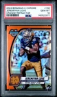 2971 Jeremiyah Love 2024 Bowman Chrome U #100 Orange Refractor 1st RC /25 PSA 10