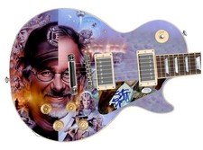 Steven Spielberg ET Jaws Back To Future Indian Jones Autographed Photo Guitar AC