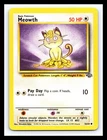 💥 Meowth 56/64 Jungle Non Holo Foil Pokemon 1999 Vintage Card