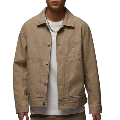 Jordan Essentials Chicago Jacket Men's Brown HF9318-257 | eBay