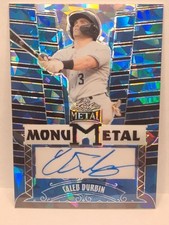🔥📈2024 Leaf Metal Baseball Prospect Auto RC  9/12 Caleb Durbin NYY 🔥📈