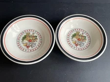 Italy Tre CL  Ceramic 8 1/4” Pasta Bowls Set Of 2