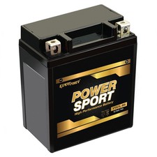 ExpertPower Motorcycle Battery YTX7L-BS Replacement Rechargeable Battery, High P