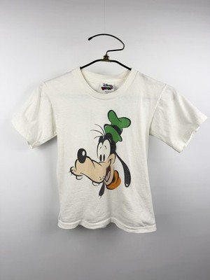 Vintage 90 s Disney Kids Goofy Tee Single Stitch Park Exclusive Small 16x20