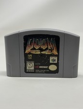 Doom 64 N64 Nintendo 64 Game Cartridge Authentic Cleaned Pins Tested and Works