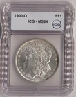 1900-O $1 Morgan Dollar ICG MS64