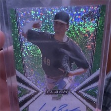 Leaf 2019 Flash Green Rookie Autographed Cody Bolton #BA-CB3 /15