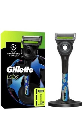 Gillette Labs Rasierer mit Peelingstab & Magnetständer. Neu, Original, Kostenloser Versand
