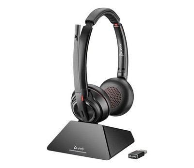 Plantronics 209214-02 S8220UC-M DECT Headset Savi