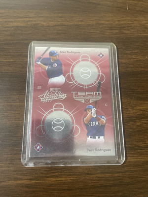 2002 Playoff Absolute Memorabilia - Team Tandems Materials #TT-29 Alex...