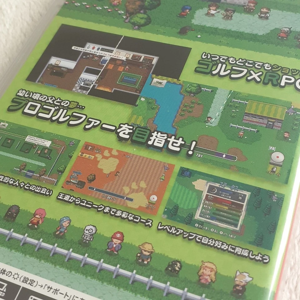 Golf Story Nintendo Switch Japan Game in English Neuf/New Sealed RPG B-Side Game - Photo 3/4
