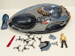 Vintage 1997 Trendmasters Lost In Space Jupiter 2 Figure & Toy Lot