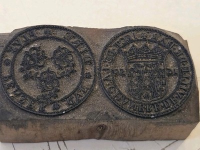 Double Seal Matrix Bar City Room + Motto Think What to Say 19th Century