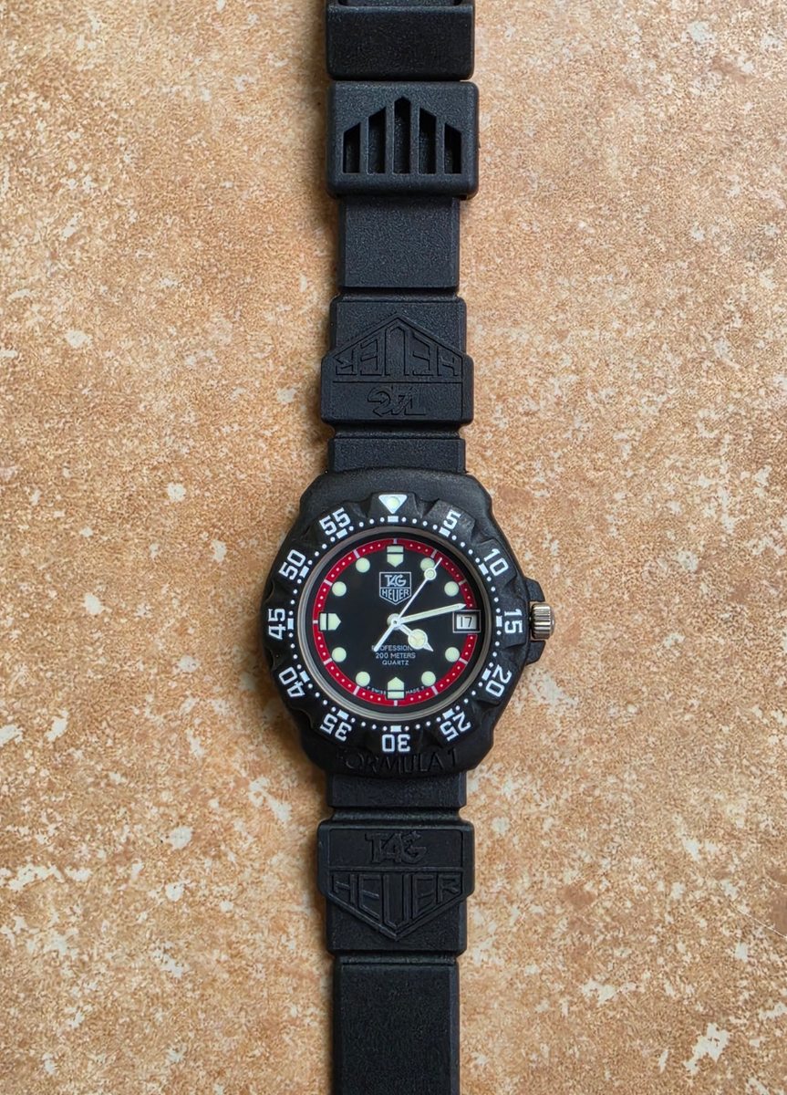 NEW TAG Heuer 383.513 Midsize Formula 1 Series Quartz Watch Black