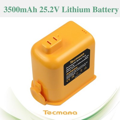 3500mAh 25.2V Li-ion Battery For LG Cord Zero A9 Series EAC63382202 EAC63758601