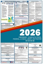 Oklahoma State and Federal Labor Law Poster 2026