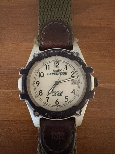 Timex Expedition Indiglo Vintage
