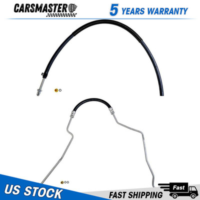 Sunsong Power Steering Pressure & Return Line Hose Kit for Fleetwood 4.1L V8 FWD