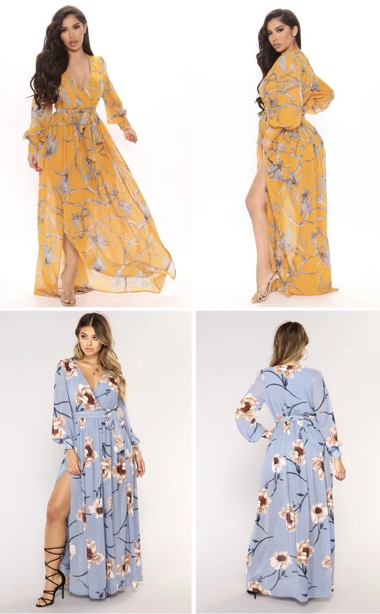 Party/Cocktail Long Sleeve Long Regular Size Maxi Dresses for Women for  sale | eBay