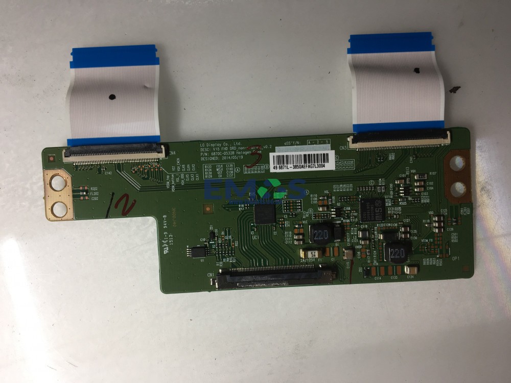 6871L-3850A TCON BOARD FOR POLAROID P50LED14 (6870C-0532B)