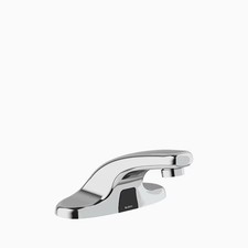 Sloan Optima Plus EBF650-BAT-CP Touchless Battery Bathroom Faucet, Chrome